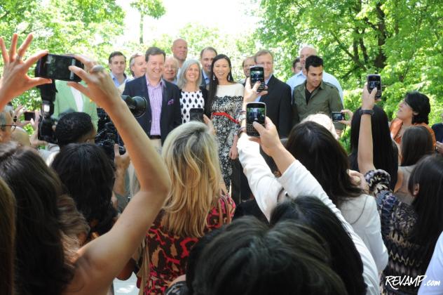 The 2011 Haddad Garden Brunch drew a diverse crowd of household names from Hollywood, Washington, and Wall Street alike.